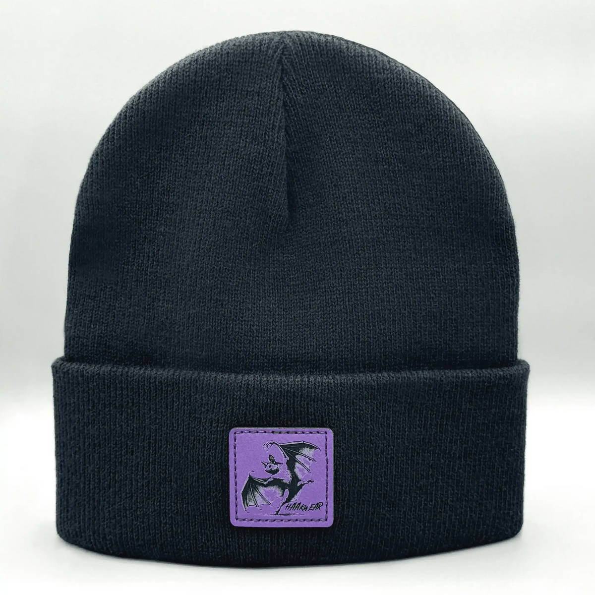 Haakwear Spooky Wings Halloween Beanie, Black